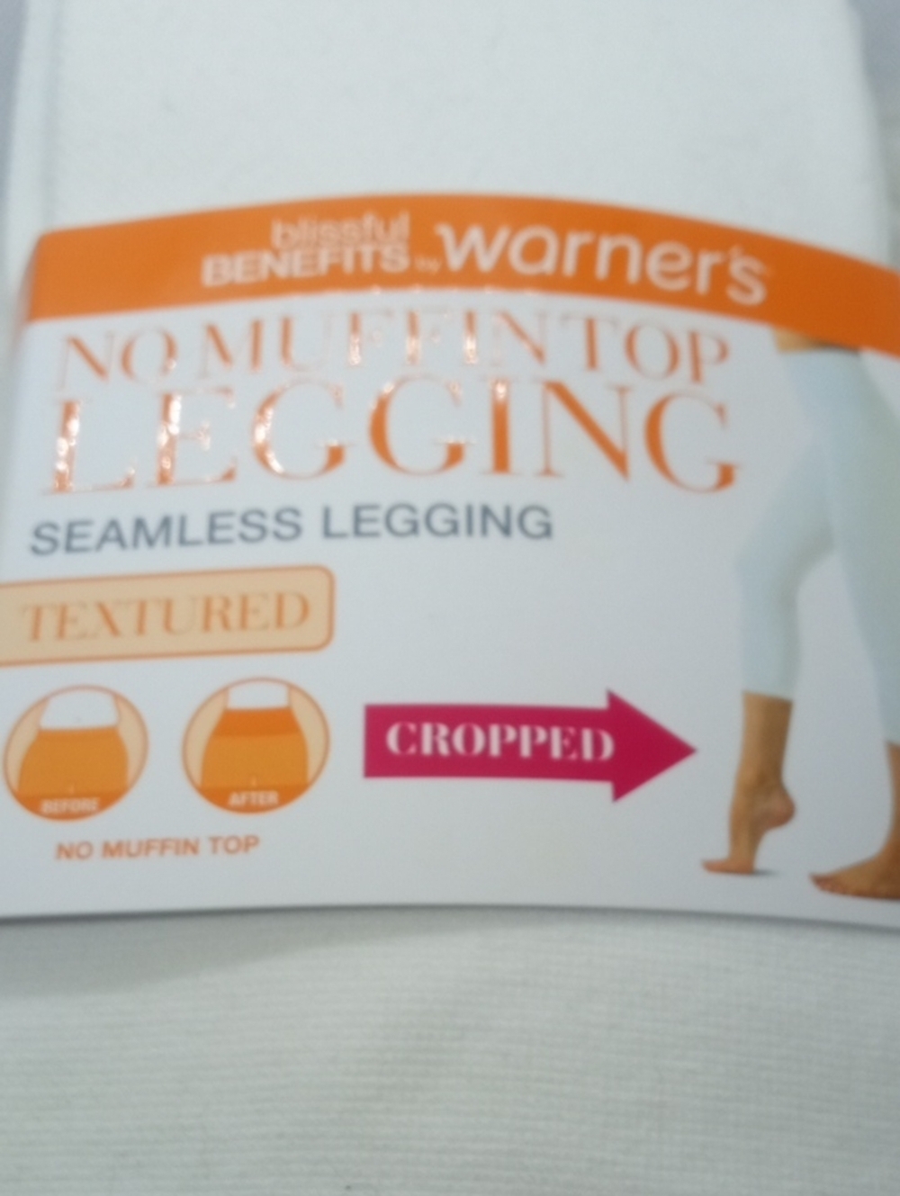 WARNER'S CROP TOP LEGGING/BUNDLE 2 - Picture 3 of 8
